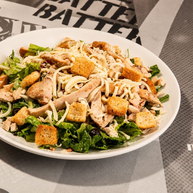 Diced Chicken Salad.