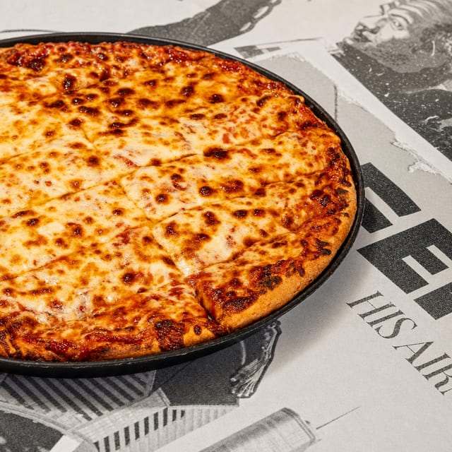 Personal Base Cheese Pizza.