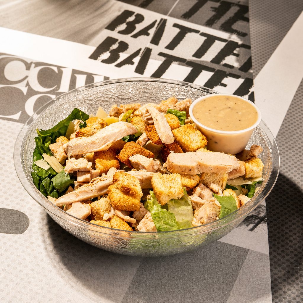 Classic Caesar Salad.