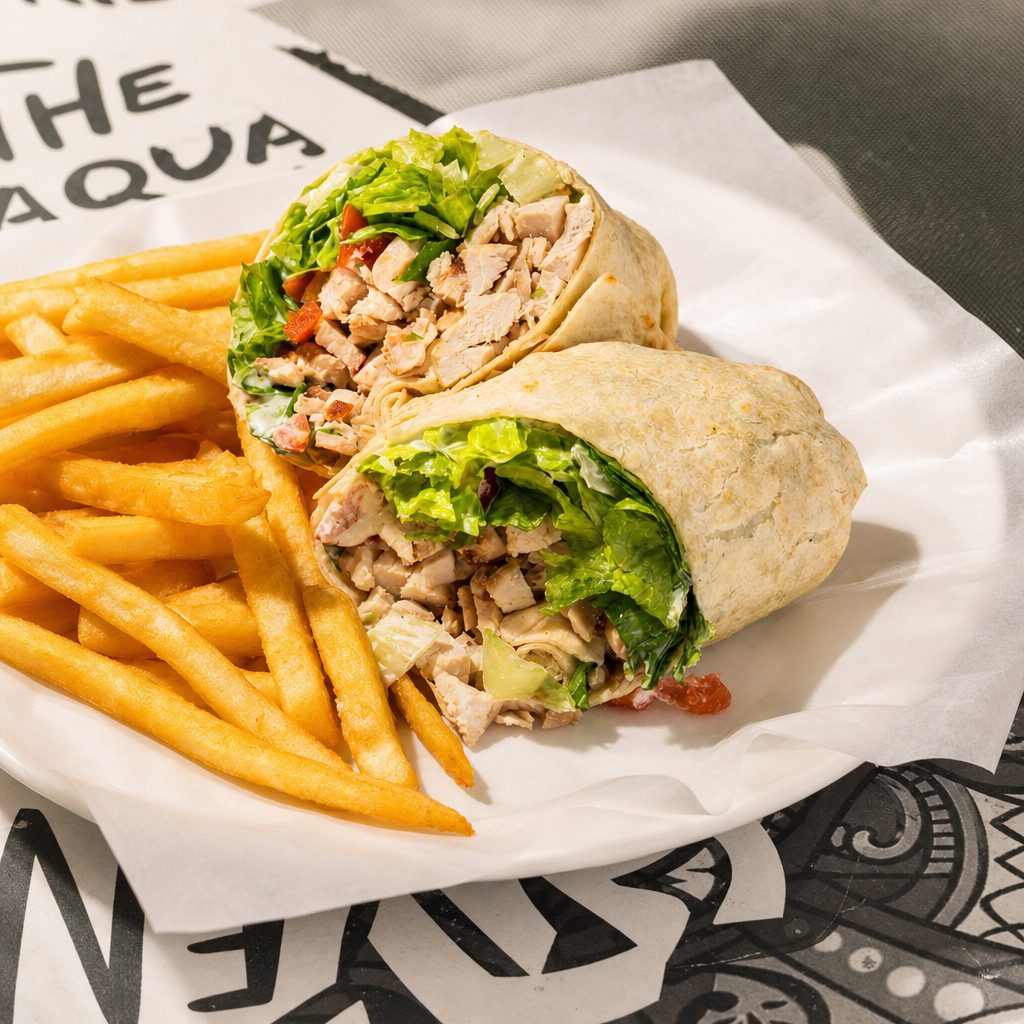 Chicken Bacon Ranch Wrap.