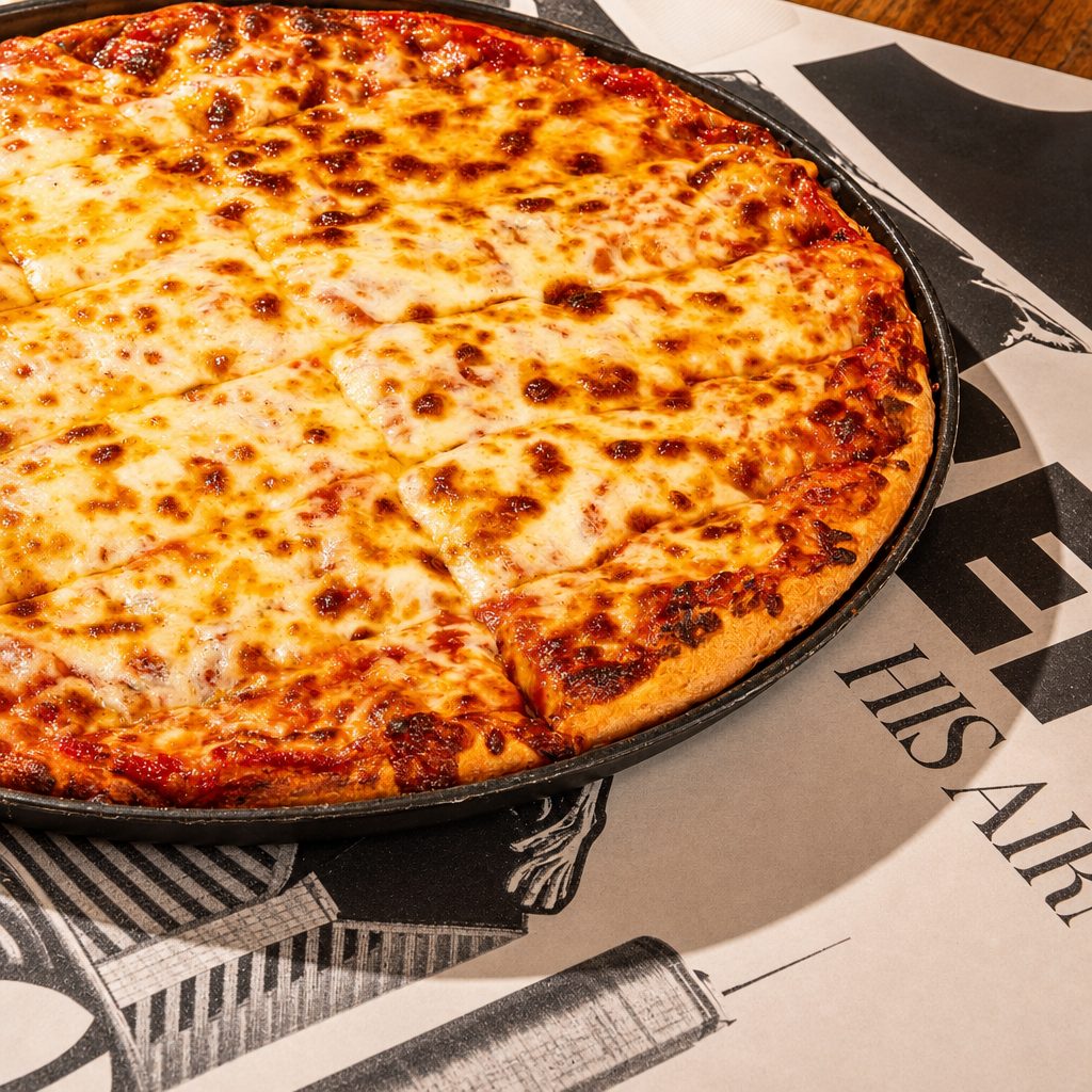 Large Base Cheese Pizza.