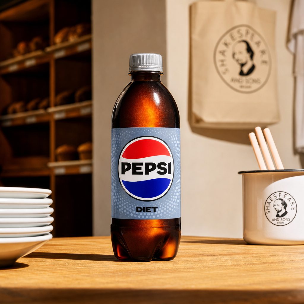 2 Liter Diet Pepsi.