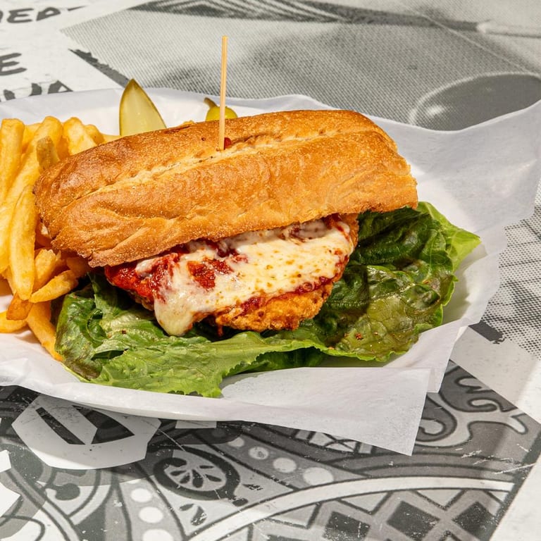 Delicious Chicken Parmesan Awaits